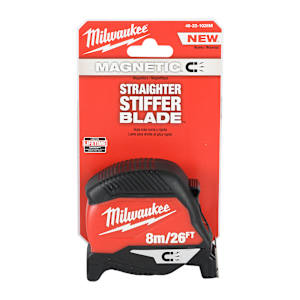 MILWAUKEE Magnetic Tape Measure 26 ft./8 m x 1 1/8 in.