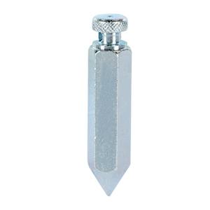 Fil à plomb hexagonal en acier 5 oz