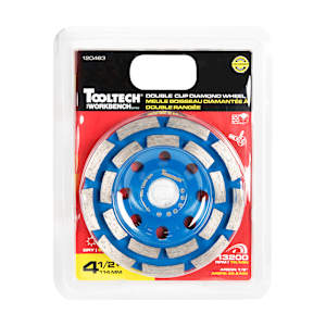 Double Diamond Cup Wheel 4 1/2 in.