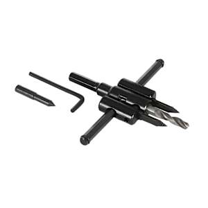 Adjustable Hole Cutter 1 3/16 in. to 4 11/16 in.