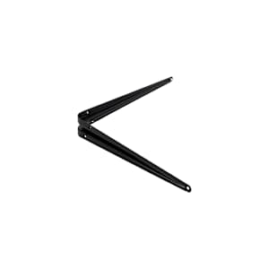 NEKTRA Shelf Support 4 in. x 5 in. Black