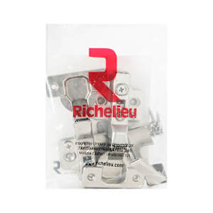 Euro RCS 105° Hinges Partial Overlay Pkg/2