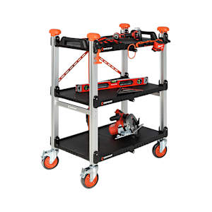 Folding Jobsite Utility Cart 300 lb