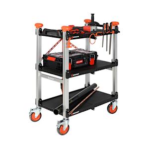 Folding Jobsite Utility Cart 300 lb