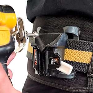 Ensemble de porte-outils de ceinture pour droitier Clic 2 Go Élite