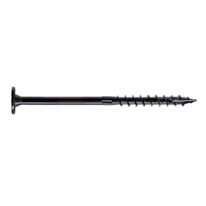 Vis à bois structurelle d'intérieur TIMBER 6 po T.P. noir Pqt/50