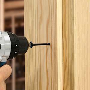 Vis à bois structurelle d'intérieur TIMBER 10 po T.P. noir Pqt/50