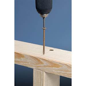 FRAMING Structural W.H. Wood Screw 3 in. Tan Pkg/50