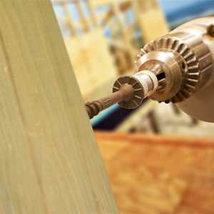 TIMBER DB Structural W.H. Wood Screw 3 in. Tan Pkg/12