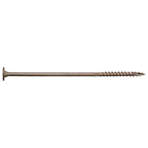 Vis à bois structurelle TIMBER DB 10 po T.P. tan Pqt/12