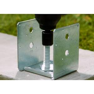 Vis d'ancrage galvanisé pour le béton Titen HD 5/8 po x 6 po T.H. Pqt/20