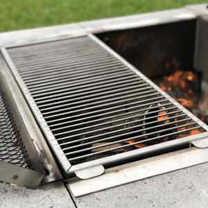 Grille de cuisson pour foyer Moderno 28 1/2 po x 12 po