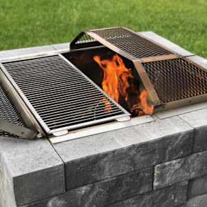 Grille de cuisson pour foyer Moderno 28 1/2 po x 12 po