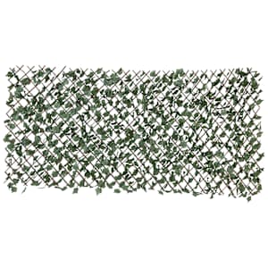 VERTUO Extendable Leaf Lattice 39 in. x 77 in. Vine