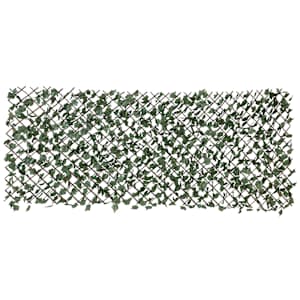 VERTUO Extendable Leaf Lattice 39 in. x 77 in. Vine
