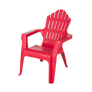Chaise Adirondack rouge pour enfants