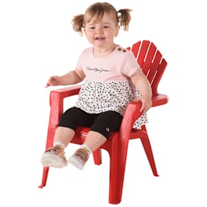 Chaise Adirondack rouge pour enfants