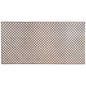 Treillis intimité en PVC noyer 4 pi x 8 pi