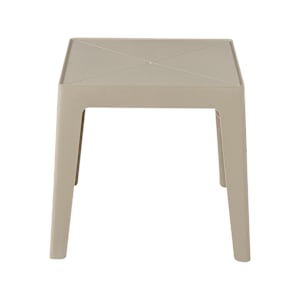 Sand Resin Square Side Table 17 1/2 in.