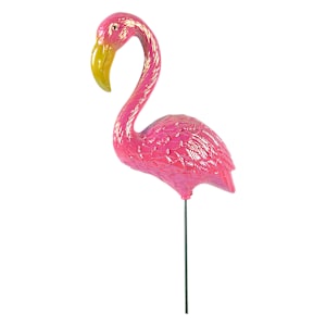 Pic décoratif flamant rose 28 po