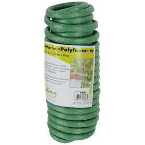 Attache Polyfoam pour plantes 3/8 po x 33 pi