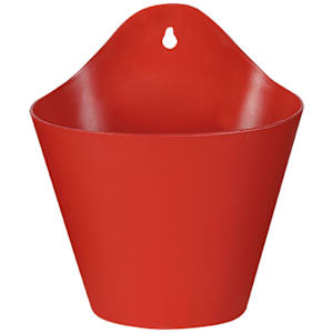 Oval Wall Mount Flower Pot 8 1/2 in.