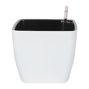 VERTUO Square Flower Pot 7 1/2 in. White