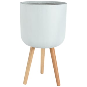 VERTUO Standing Pot Cover 14 5/8 in. White