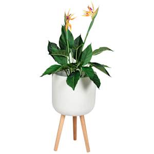 VERTUO Standing Pot Cover 14 5/8 in. White