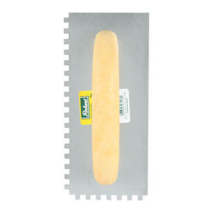 A. RICHARD Square Notch Flooring Trowel - 1/4 in.
