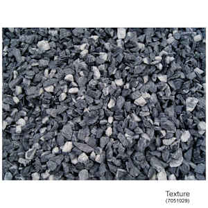 3/4 in. at 1 1/4 in. Blue & White Decorative Stone 20 kg