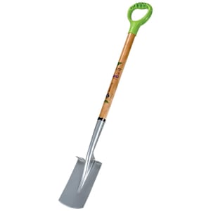 GARANT Square Botanica Rockeries Shovel Hardened Steel with Wooden Handle 41 in.