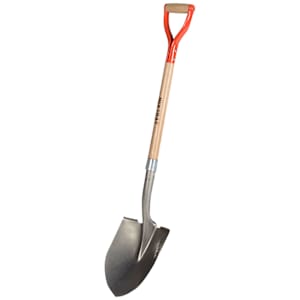 Pelle ronde en acier trempé avec manche en bois 41 po NEKTRA PRO