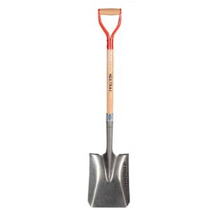 NEKTRA PRO Square Hardened Steel Shovel with Wooden Handle 42 in.
