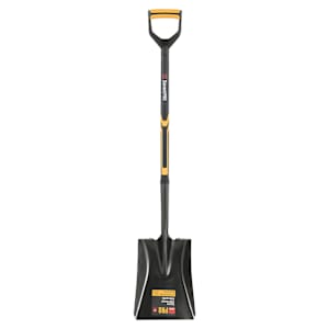 Pelle carrée Pro en acier trempé avec manche en fibre de verre 42 1/2 po GARANT