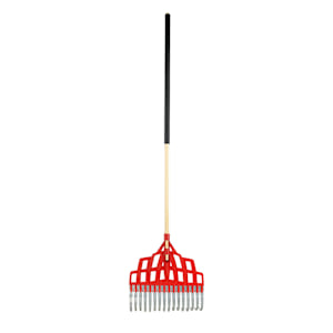 GARANT Comfort Lawn Rake Polyprolylene and Steel with Wooden Handle 16 in.