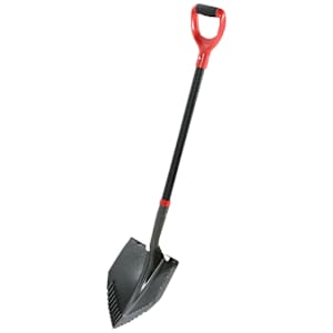 Pelle ronde en acier a lame tranchante avec manche en fibre de verre 45 5/8 po NEKTRA PRO