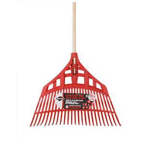 GARANT Polypropylene leaf broom with wooden handle 24 in.