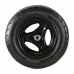 Wheelbarrow Wheel & Tire with 5/8 in. Axle 14 in.
