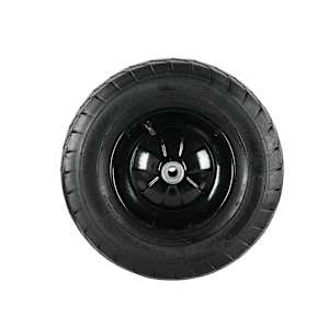 Roue et pneu pour brouette avec essieu 5/8 po 15 3/8 po