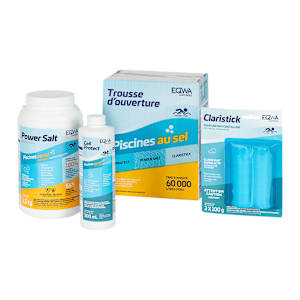 Trousse d'ouverture pour piscine au sel