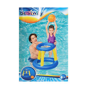 Inflatable Basketball Pool Game 24 in.