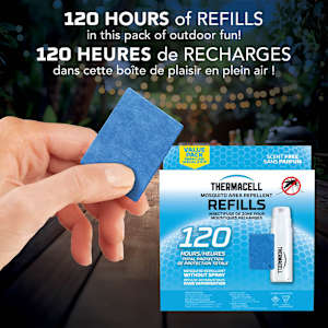 Recharge Insectifuge Thermacell 120 heures