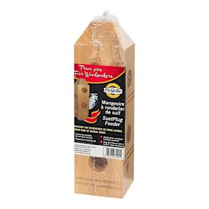 Mangeoire pour oiseaux rondelles de suif 12 po