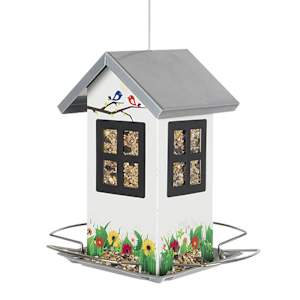 Mangeoire pour oiseaux maison 7 5/8 po