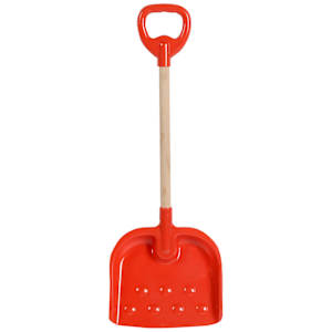 Pelle à neige pour enfants rouge 10 po