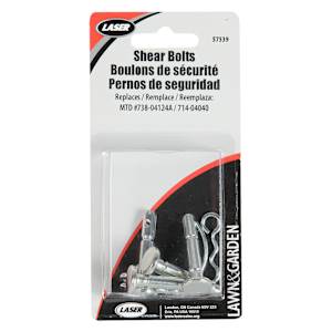 Shear Bolts 1/4 in. x  1-5/8 in. Pkg/4