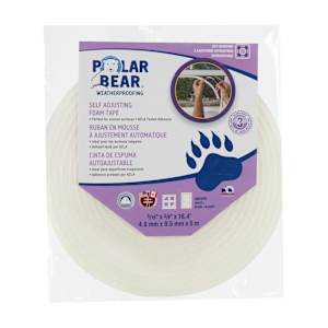 Foam Insulating Tape 3/16 in. x 3/8 in. x 16,4 ft.