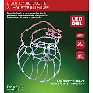 Light-Up Christmas Silhouette 18 in.
