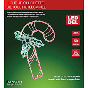 Light-Up Christmas Silhouette 18 in.